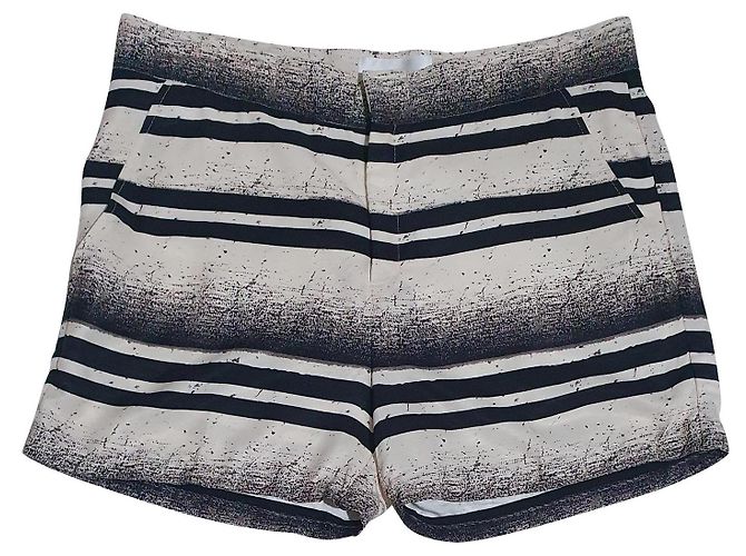 Pantaloncini Bara a righe in viscosa Won Hundred Multicolore