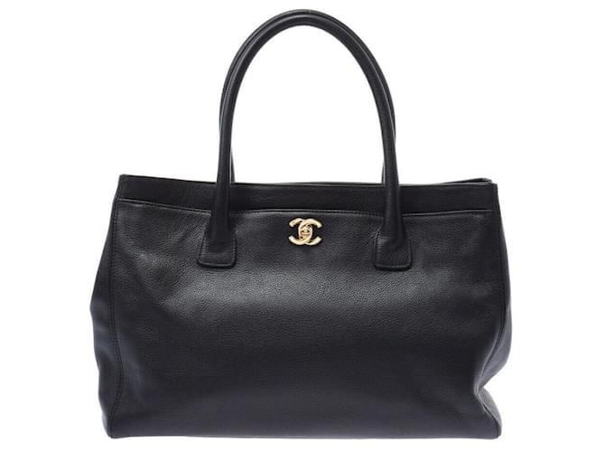 Executive Ejecutivo Chanel Negro Becerro  ref.349093