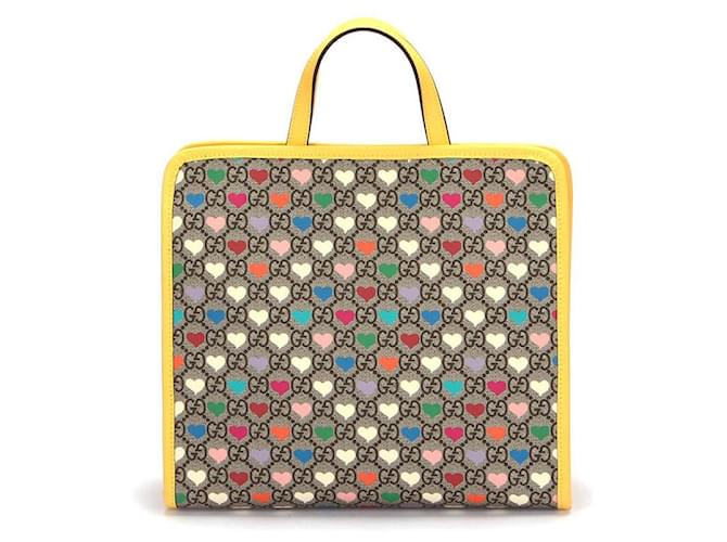 Gucci Sac cabas imprime GG Star 605614 en multicolore Toile ref.349521 Joli Closet