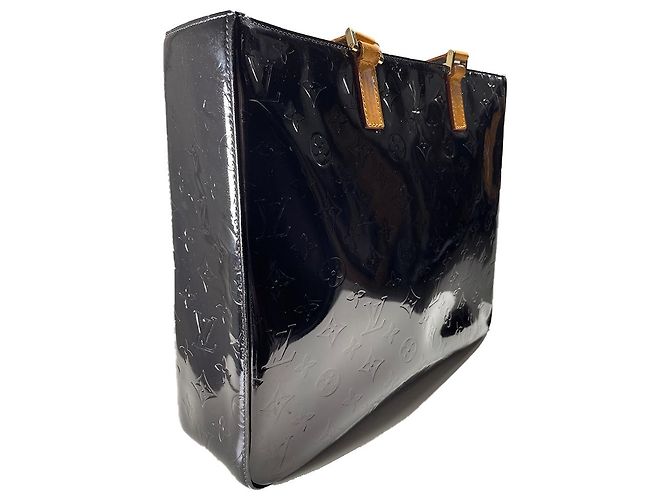 Louis Vuitton Handtasche aus Monogramm Vernis Leder Schwarz