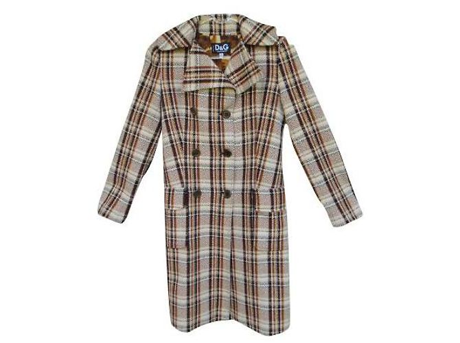 Talla de abrigo Dolce & Gabbana 34 Castaño
