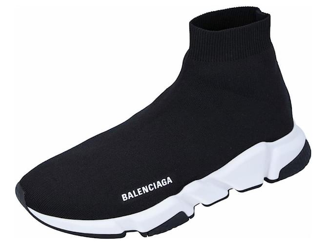 Balenciaga Speed-Sneaker Schwarz Polyamid Nylon  ref.350782