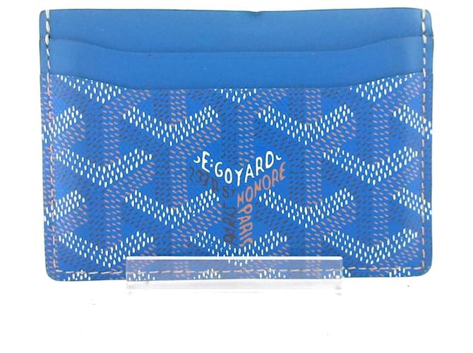 Goyard Wallet Blue Cloth ref.351500 - Joli Closet