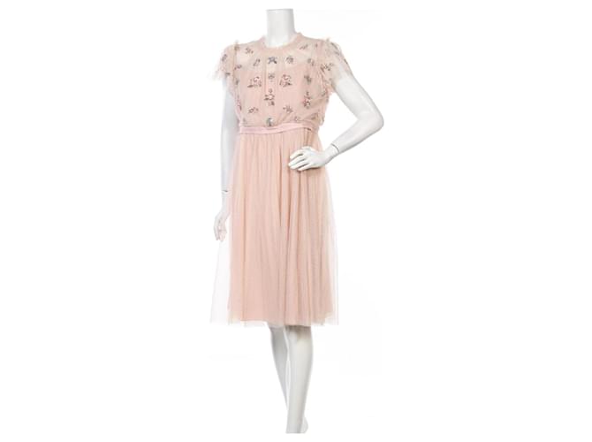 Needle & Thread Kleider Pink Polyester  ref.351648