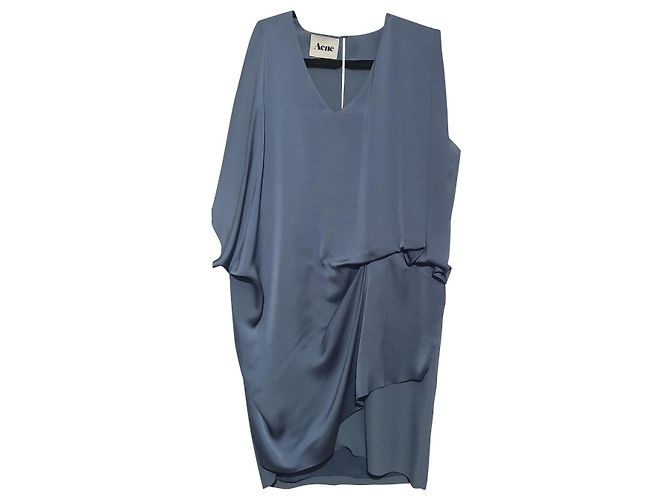 Acne Mallory Kleid Blau