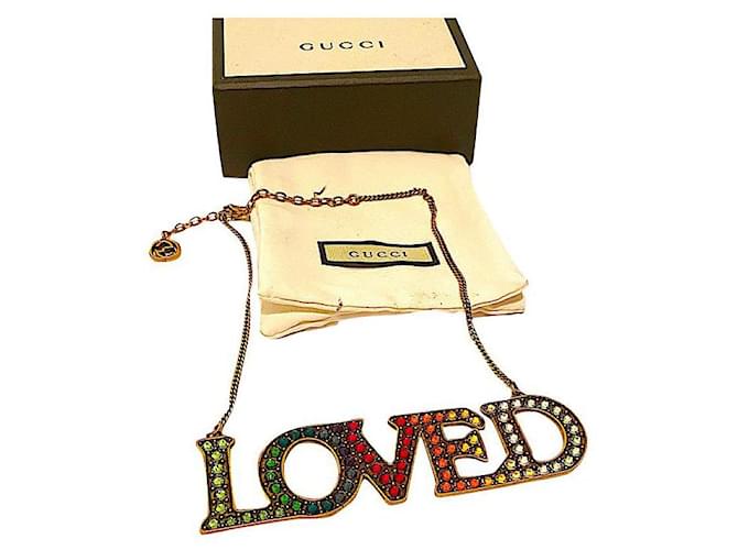 Gucci loved necklace outlet