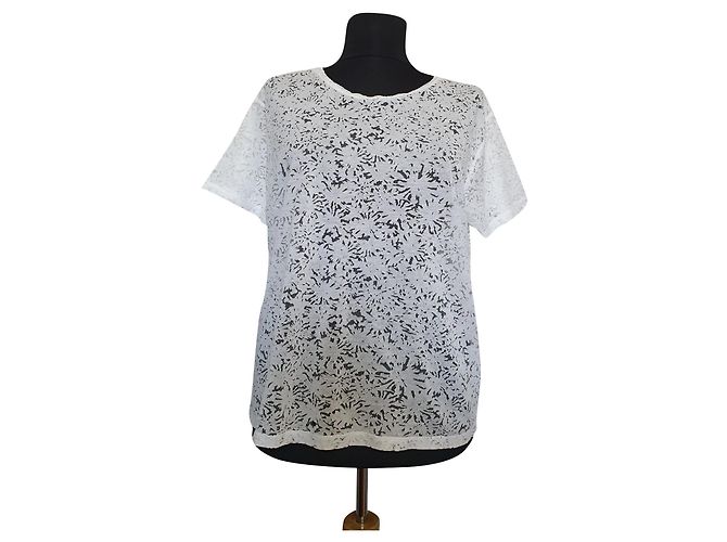 Top de viscosa blanco The Kooples M