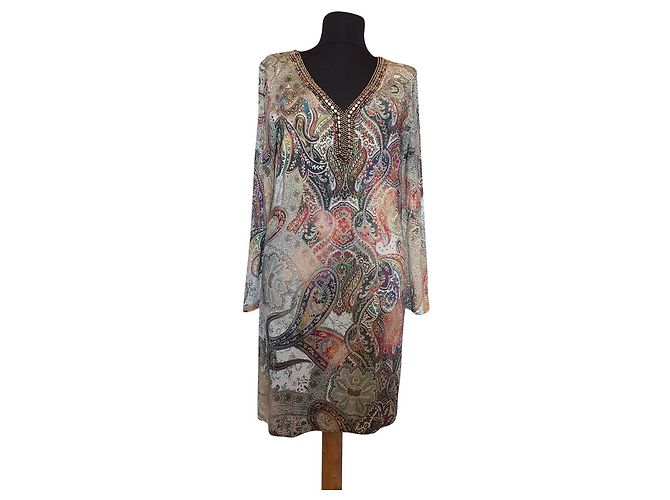 Autre Marque Abito Ana Alcazar Multicolore