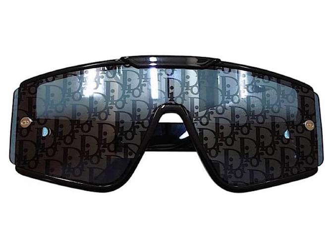 DIORXTREM MU Shield Oblique Sunglasses Black Acetate  ref.352068