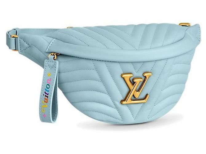 Bumbag Louis Vuitton LV New Wave Gürteltasche Hellblau