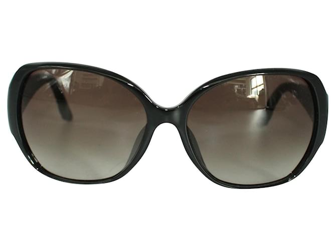 Dior Gafas de sol con textura Frisson F Negro Plastico ref.352474 Joli Closet