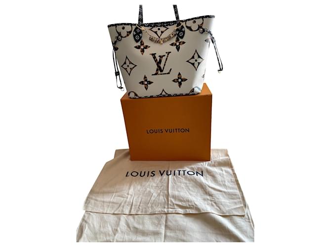 Neverfull Louis Vuitton Handbags Leather  ref.352930