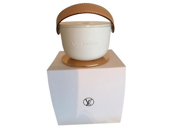 Louis Vuitton VELA DE CERÁMICA VUITTON Blanco