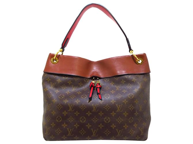 LOUIS VUITTON Femme Tuileries en Cuir en Marron