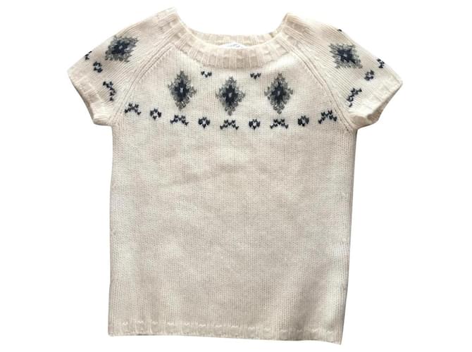 Brunello Cucinelli Kaschmirpullover creme Roh 