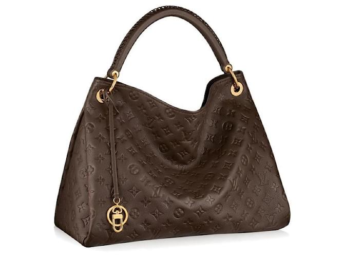 Louis Vuitton LV Artsy empreinte Brown Leather ref.353349 - Joli