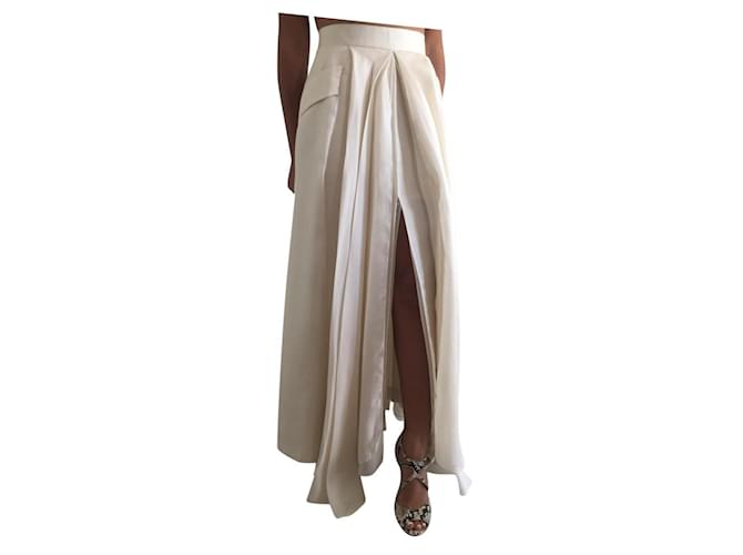 Dior Skirts Cream Synthetic  ref.353485