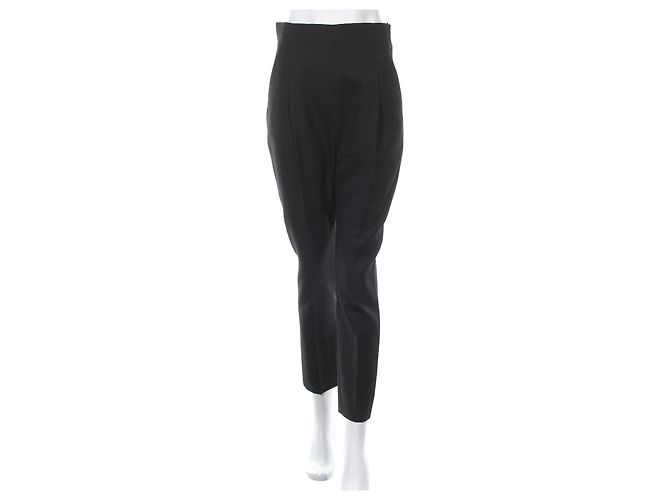 Calça Haider Ackermann de lã virgem preta Preto