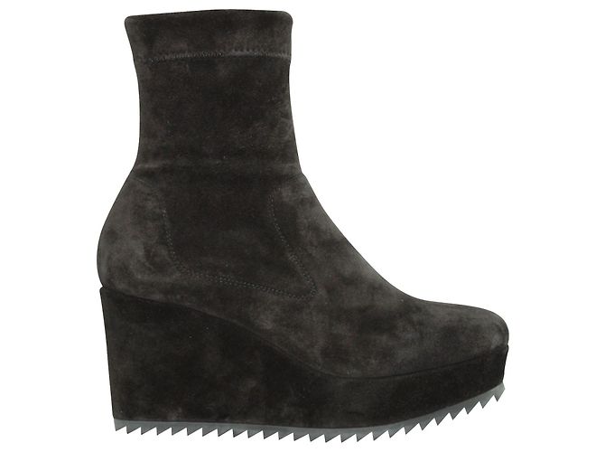 Pedro Garcia Suede Boots  Black