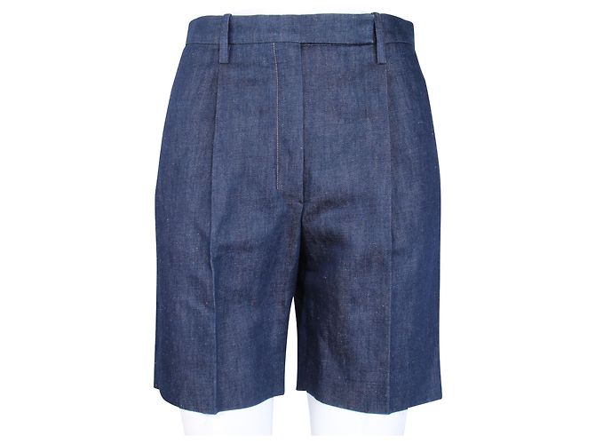 Hermès Shorts jeans bermuda Azul