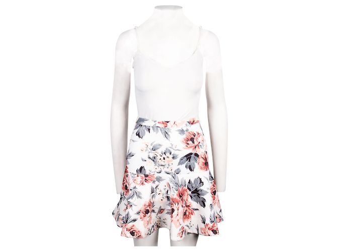 Clover Canyon Minigonna con stampa a fiori Rosa