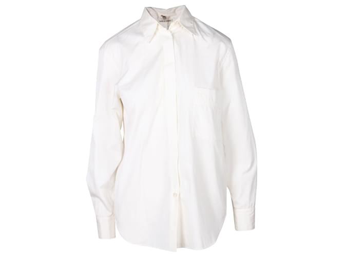 hermes button down