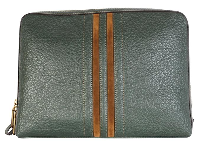 Autre Marque Virid Green Briefcase Leather  ref.354194