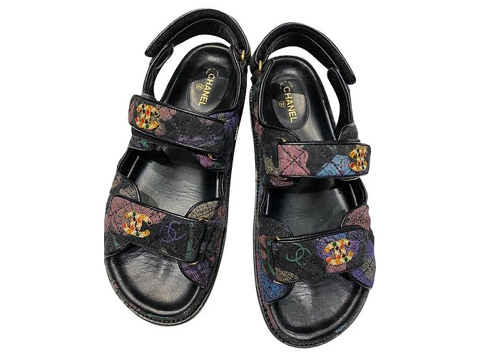 Chanel sandali Nero Giovanni