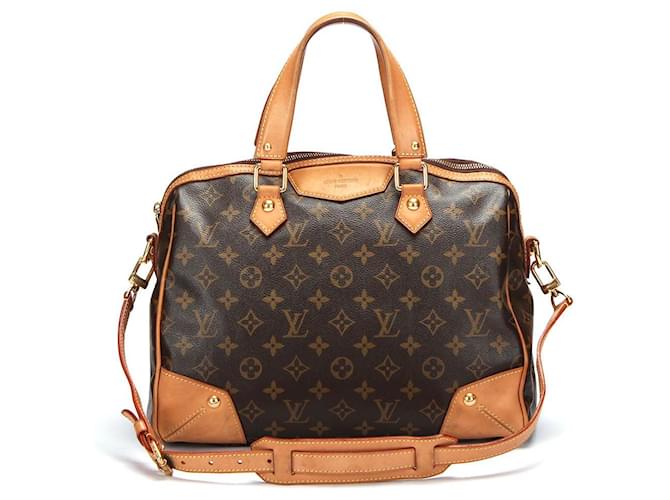 Louis Vuitton Retiro Pm in Brown Cloth ref.354613 - Joli Closet