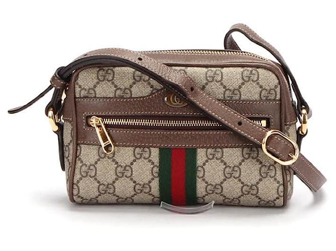 Gucci Ophidia GG Mini Bag, Beige, GG Canvas