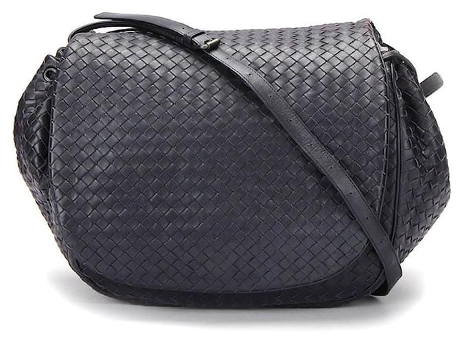 Bottega Veneta Shoulder Bag  Black Leather Pony-style calfskin  ref.354686