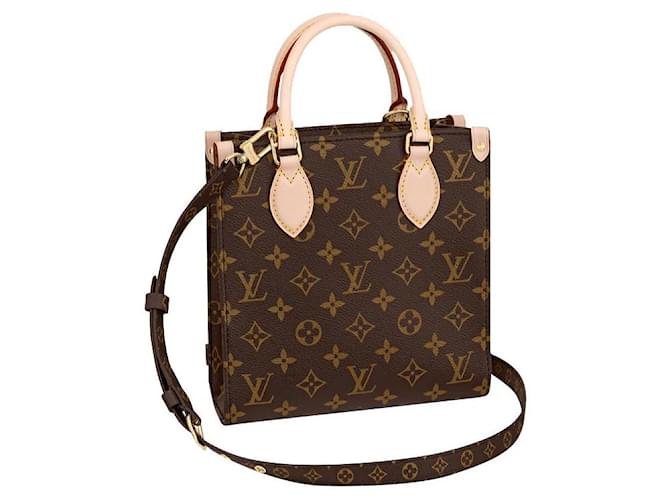 Louis Vuitton LV Sac Plat BB new Brown Leather  ref.354871
