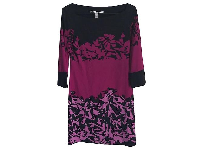 Diane Von Furstenberg DvF Zeema silk dress pattern Mirrored garden Multiple colors