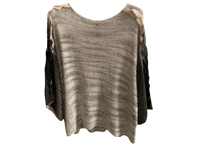 Pier Antonio Gaspari Gestrickter Top-Pullover Mehrfarben