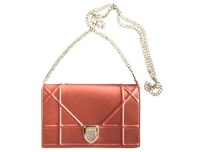 Dior Diorama bag 15*18 Orange Bronze