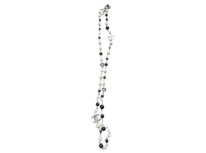 Chanel Lunghe collane Nero Catena