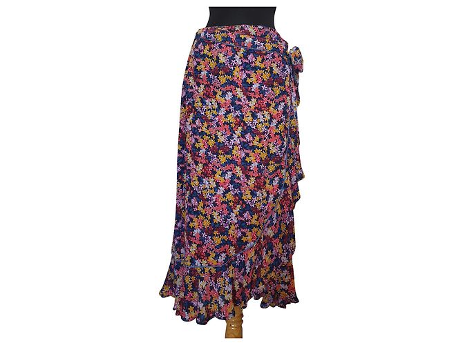 Autre Marque Falda floral Beck Sonder Gaard de viscosa Multicolor