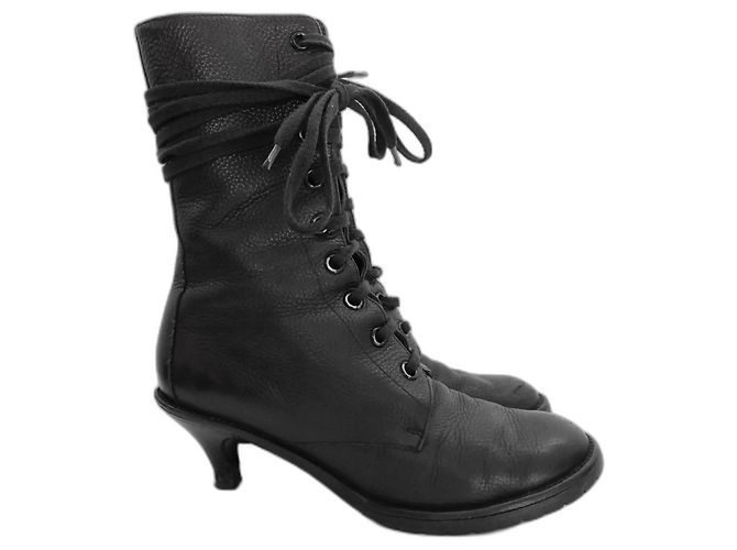 Botas victorianas Véronique Branquinho Negro