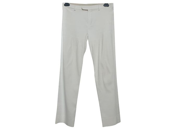 Max Mara Baumwollhose weiß