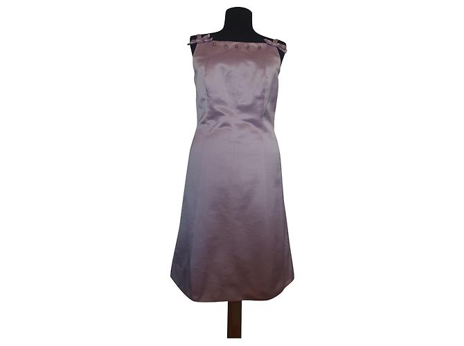 Vestido Tara Jarmon Romela Rosa y Blanco