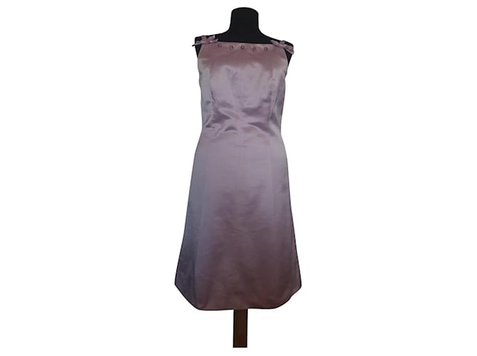 Tara Jarmon Dresses Pink Cotton Polyester  ref.355596