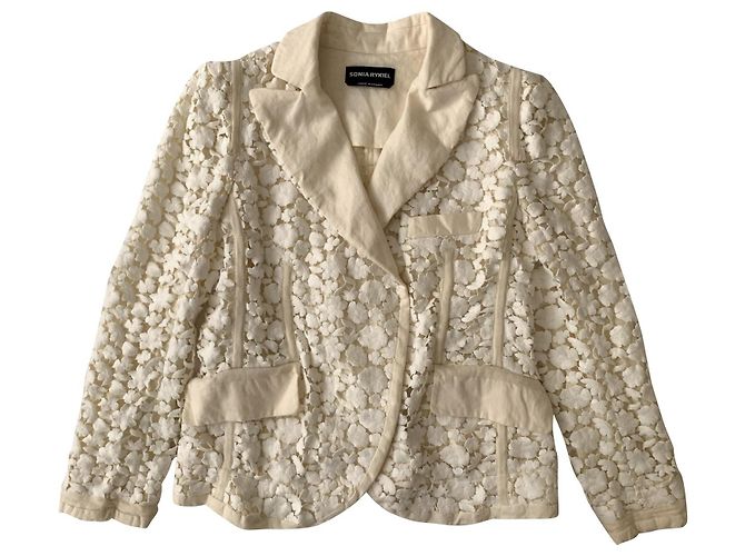 Sonia Rykiel Giacca macramè vintage