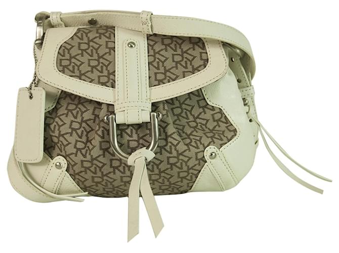 Beige handbags DKNY