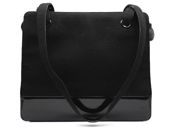 Chanel Handbags Black Cotton  ref.355986