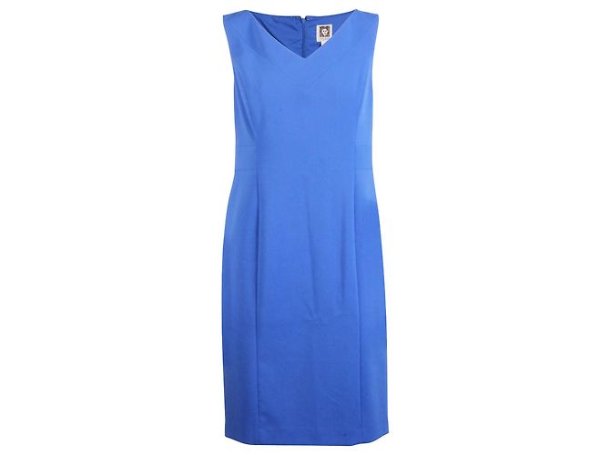 Anne Klein Blaues Kleid