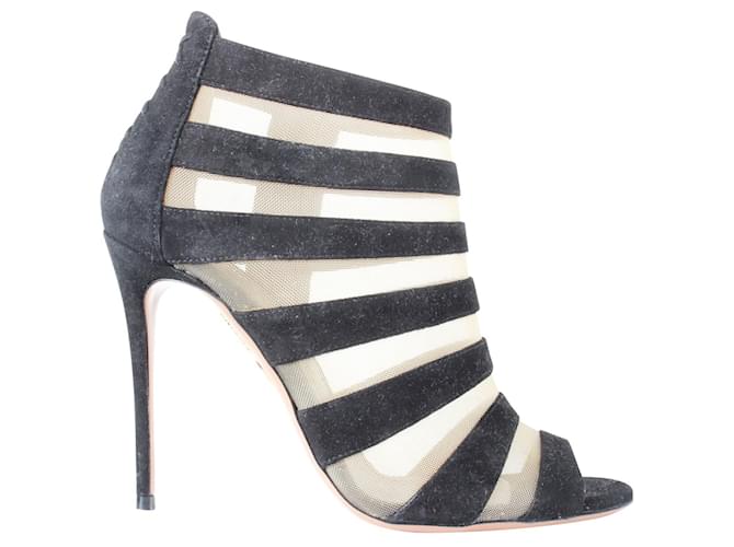 Aquazzura suede sale ankle boots