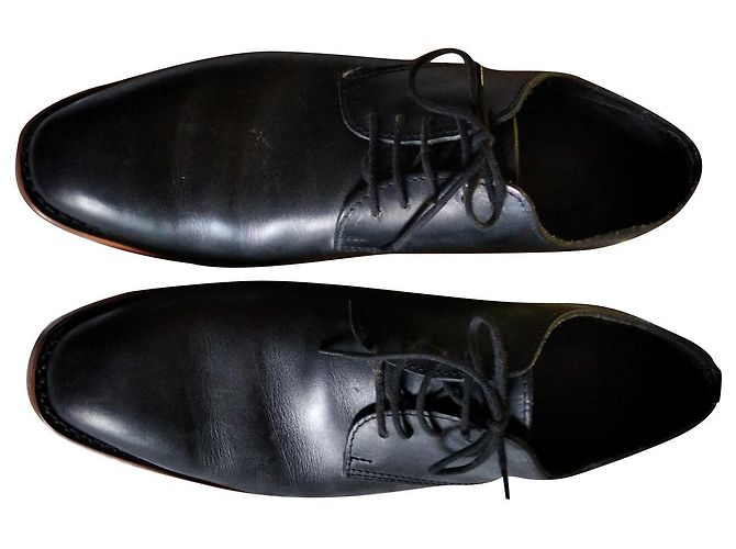 La Botte Gardiane Scarpe stringate in pelle nera 46 Nero
