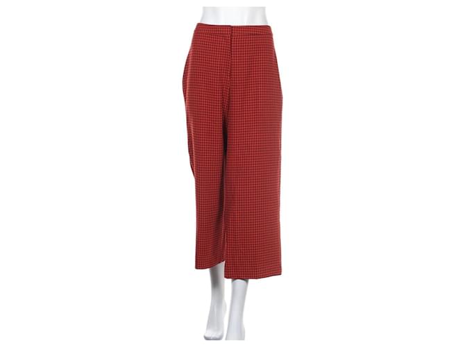 Whistles Pants, leggings Red Polyester Viscose Elastane  ref.356916