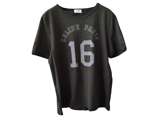 Céline khaki t-shirt Cotton ref.357692 - Joli Closet