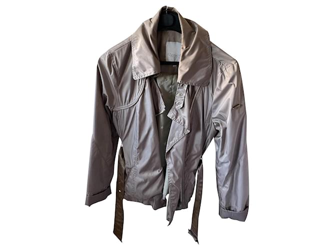 Autre Marque Rain jacket brand reset Silvery  ref.358422